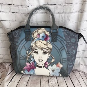 Loungefly Disney Cinderella Watercolor Satchel Bag NWT. Sold Out at Loungefly